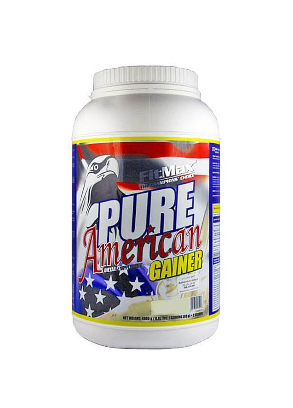 Гейнер Pure American Gainer, 4 кг Ваніль FitMax (333975684)