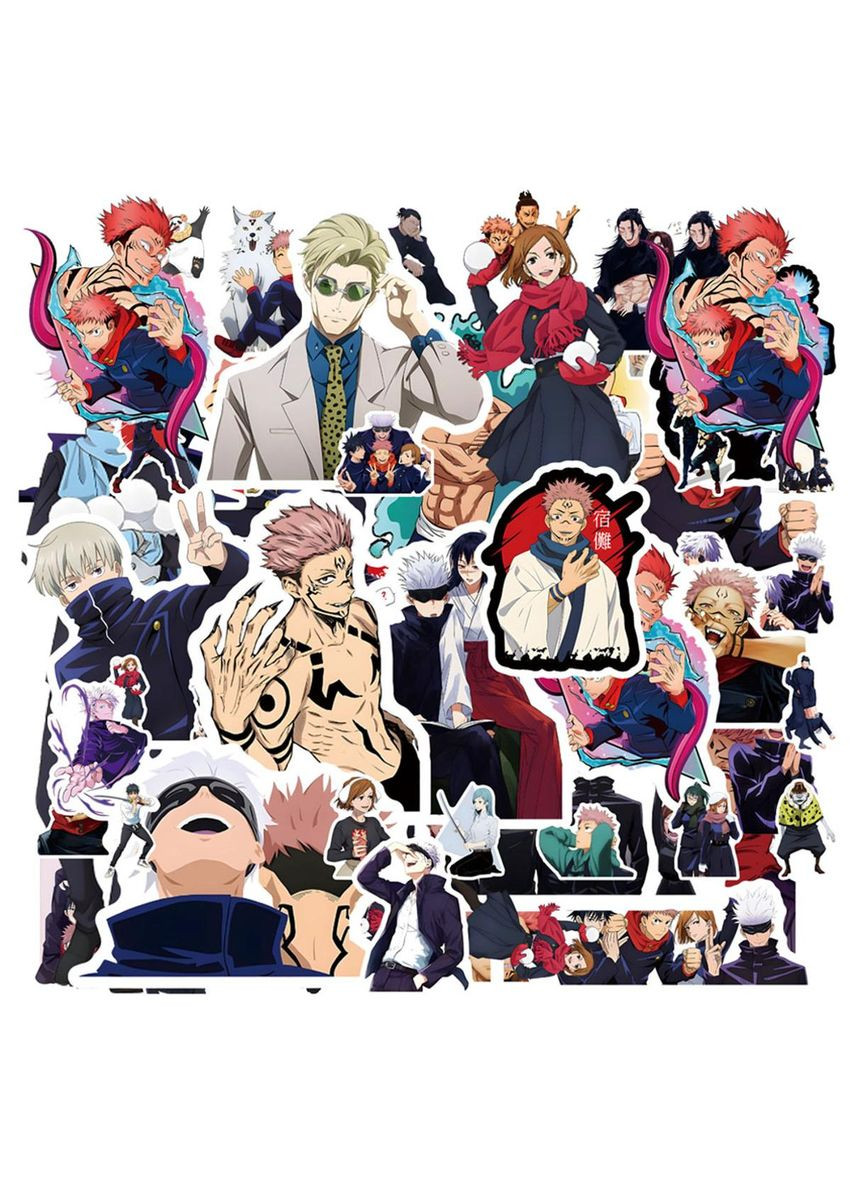 Стикеры Токийский Гуль Tokyo Ghoul манга аниме стикерпак наклейки набор наклейок 50 шт Shantou (332996873)