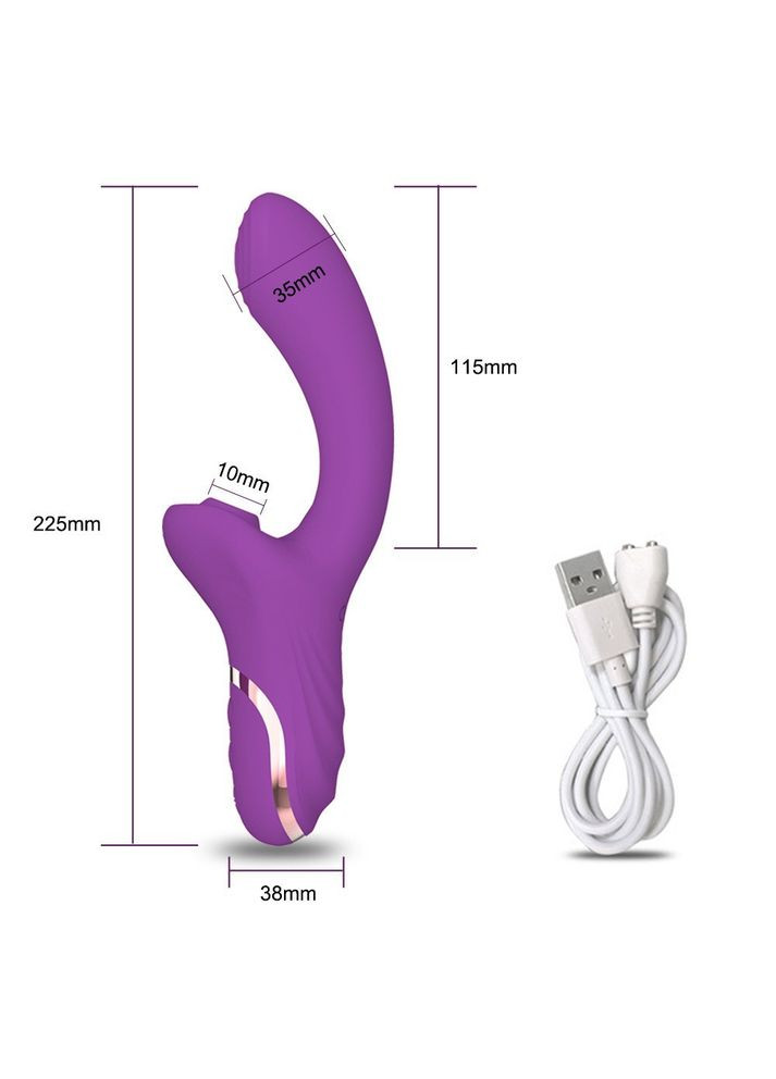 Вибратор вакуумный для женщин ART SENS со стимуляцией для клитора Dana Pro женский, 10010 Soft Touch (289871358)