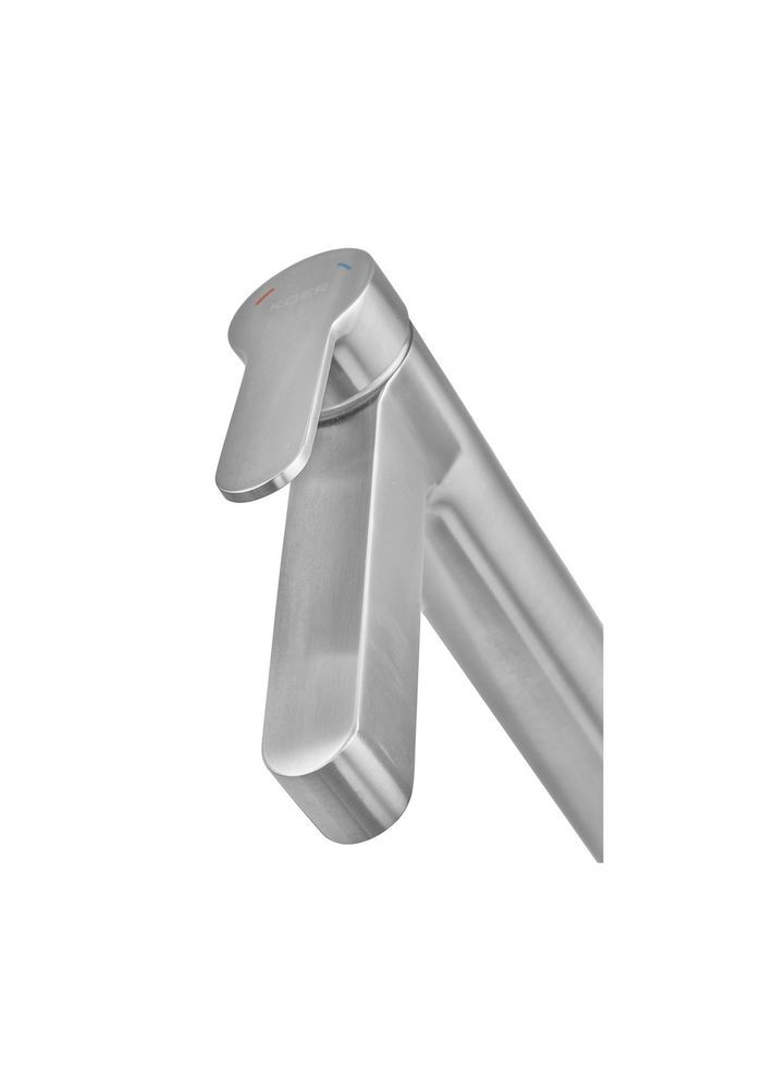 Змішувач для умивальника KI-11016-02 високий (з нерж. сталі) (Колір нерж) (KR4790) KOER (321205183)