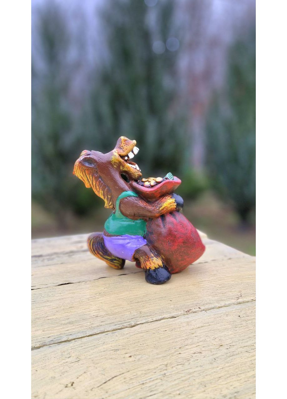 Копилка Конь с мешком 18*15*10 см символ года No Brand (368999197)