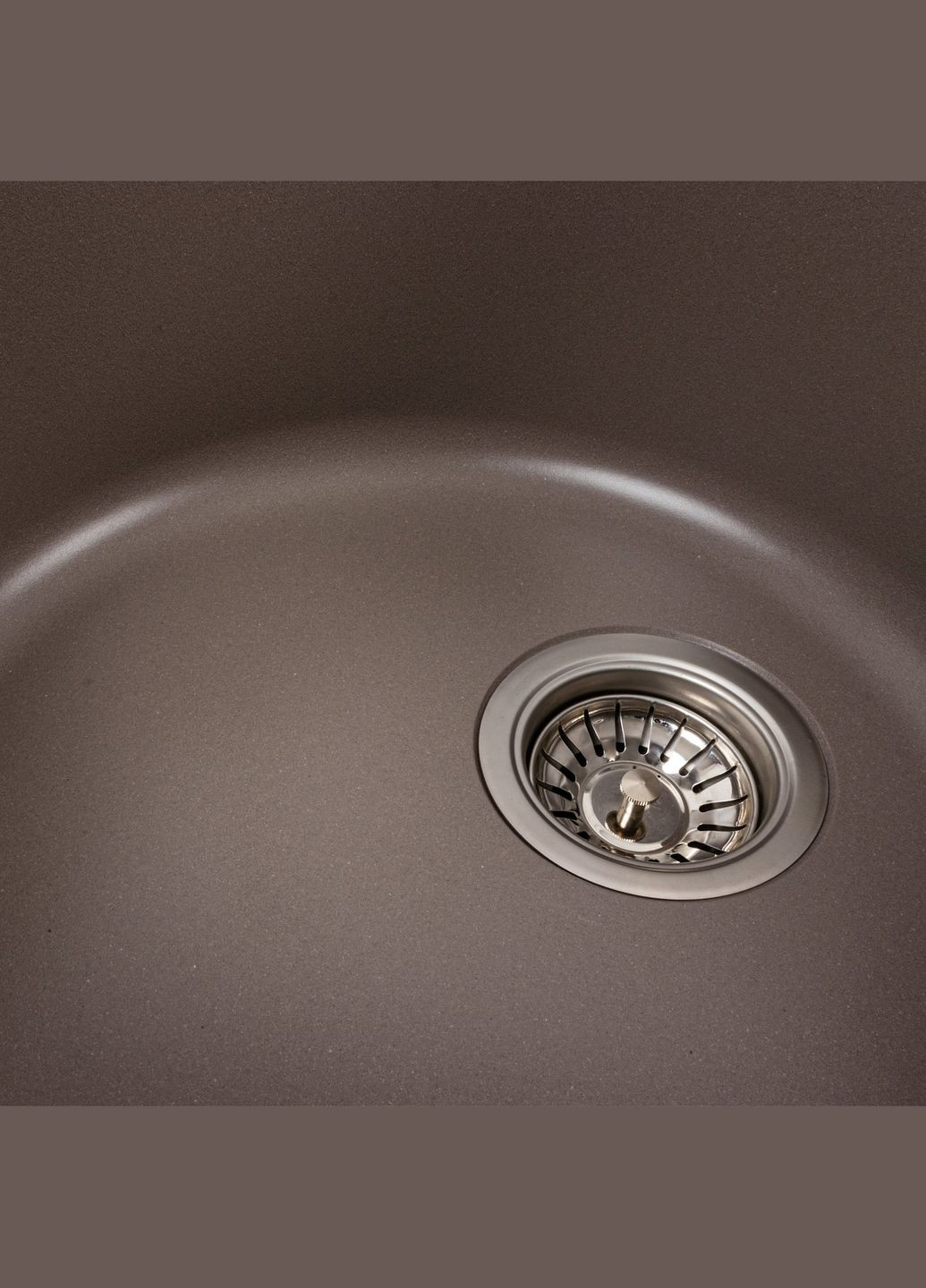 Гранитная мойка для кухни LIRA 7750 матовая Дюна Valeso (358059602)