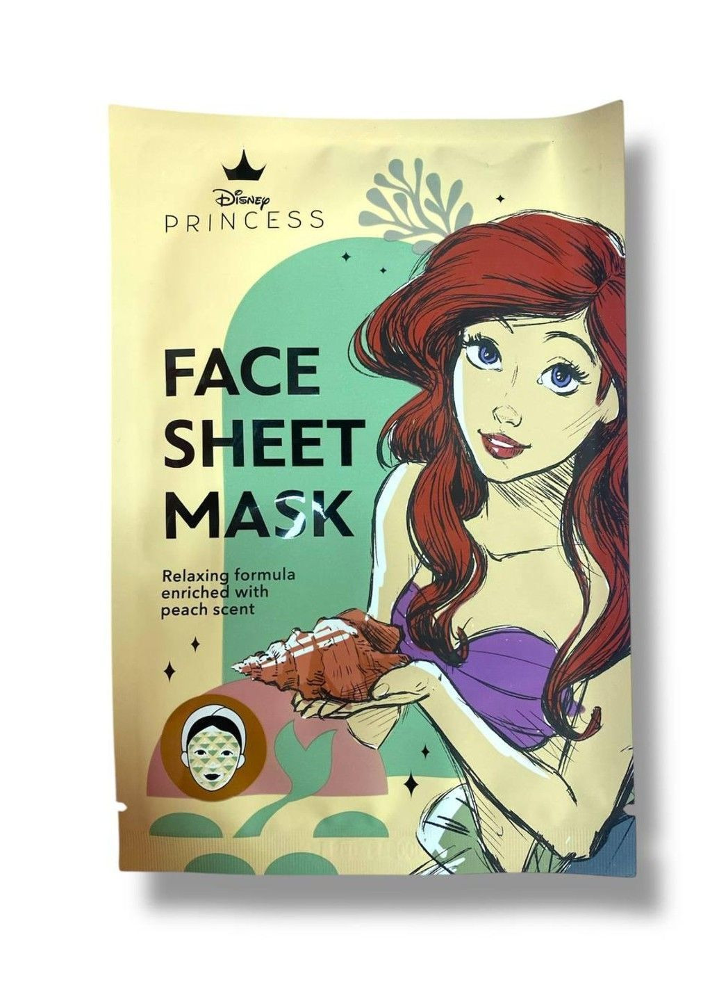Маска для лица princess Face sheet mask Ariel Disney (370028867)