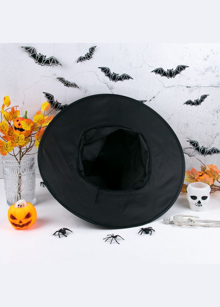 Шляпа ведьмы, колпак волшебника Черная однотонная A.G. (299770170)