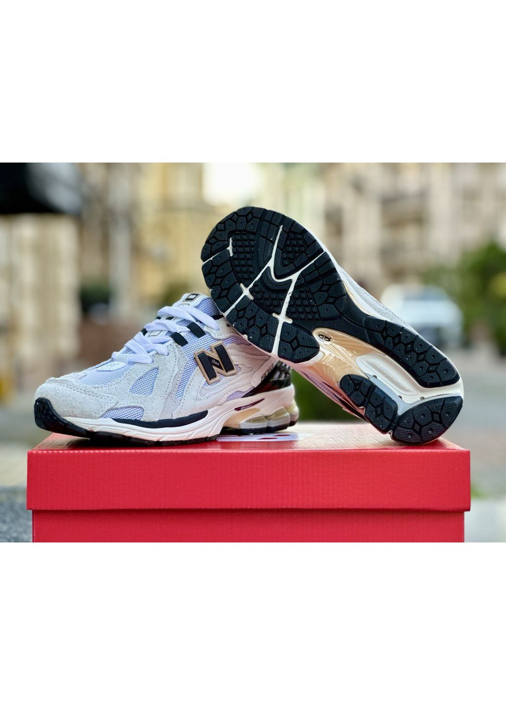 КРОССОВКИ ЖЕНСКИЕ NEW BALANCE 1906D PROTECTION PACK WHITE НЬЮ БЕЛАНС 1906D No Brand белые демисезоны (368888344)