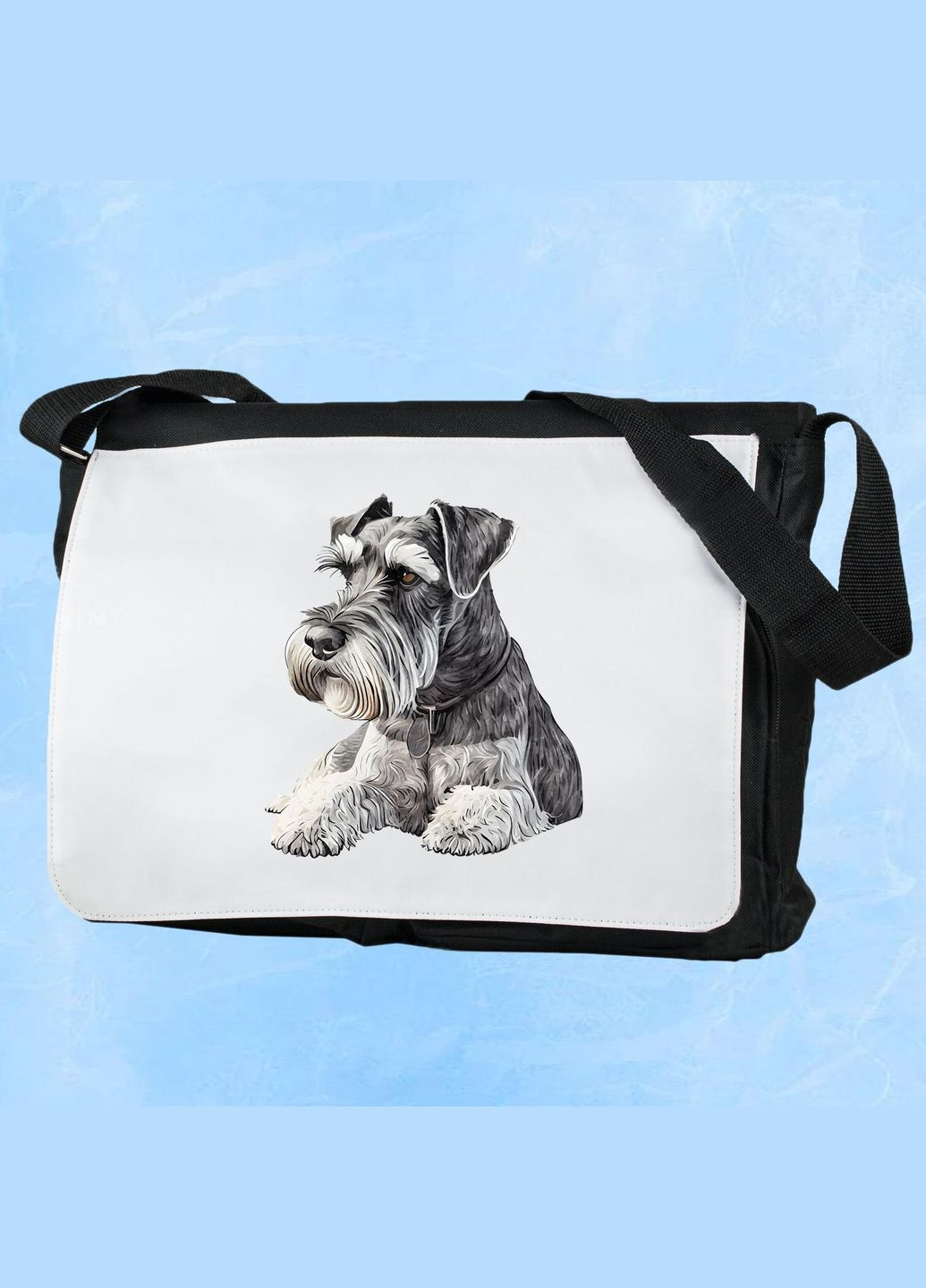 Мужская (женская) сумка через плечо для спортзала дорожная универсальная Собики #006 Черный No Brand (322119771)