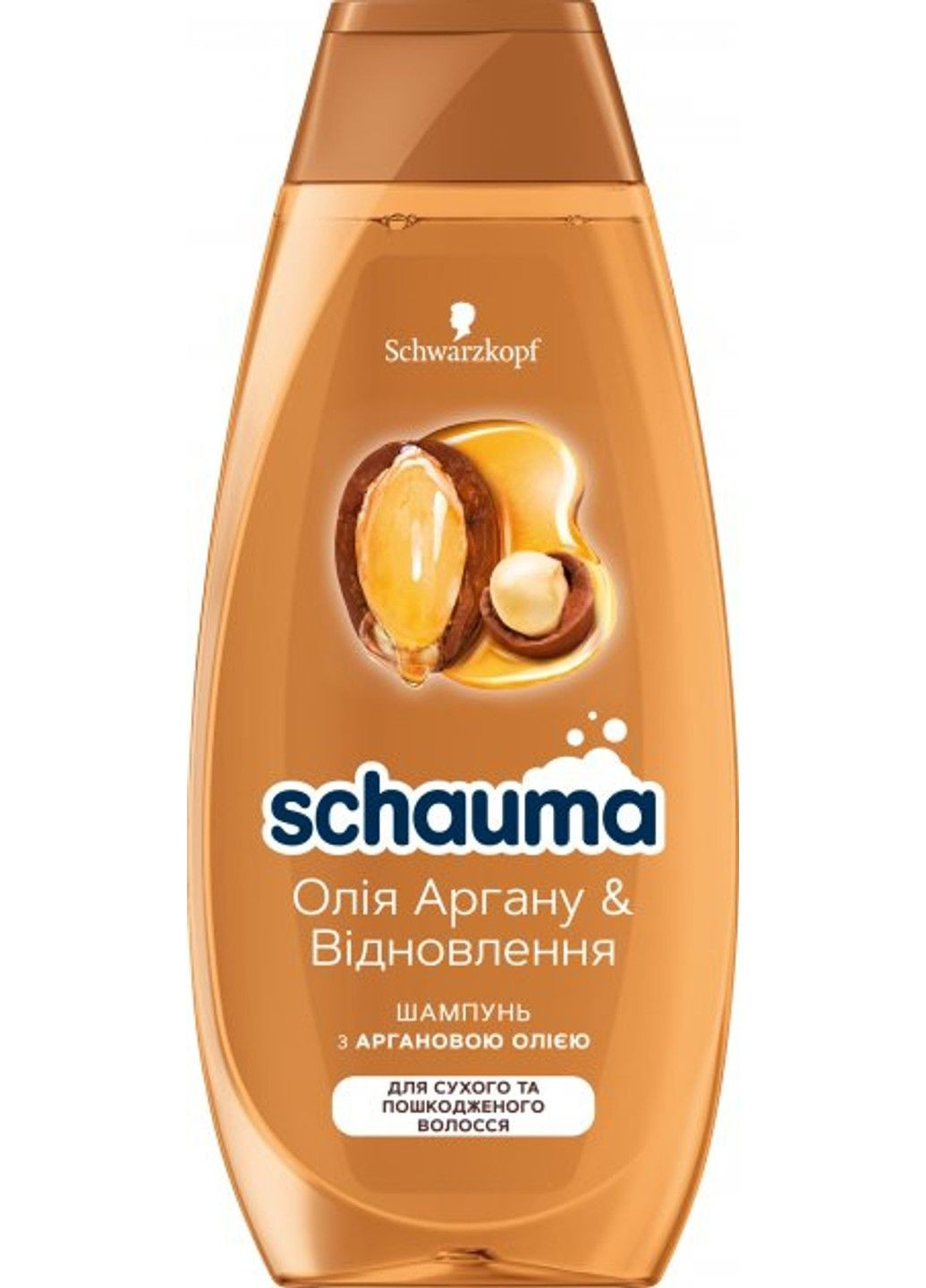 Шампунь Масло Арганы & Восстановление для сухих и поврежденных волос 400 мл Schauma (324625972)