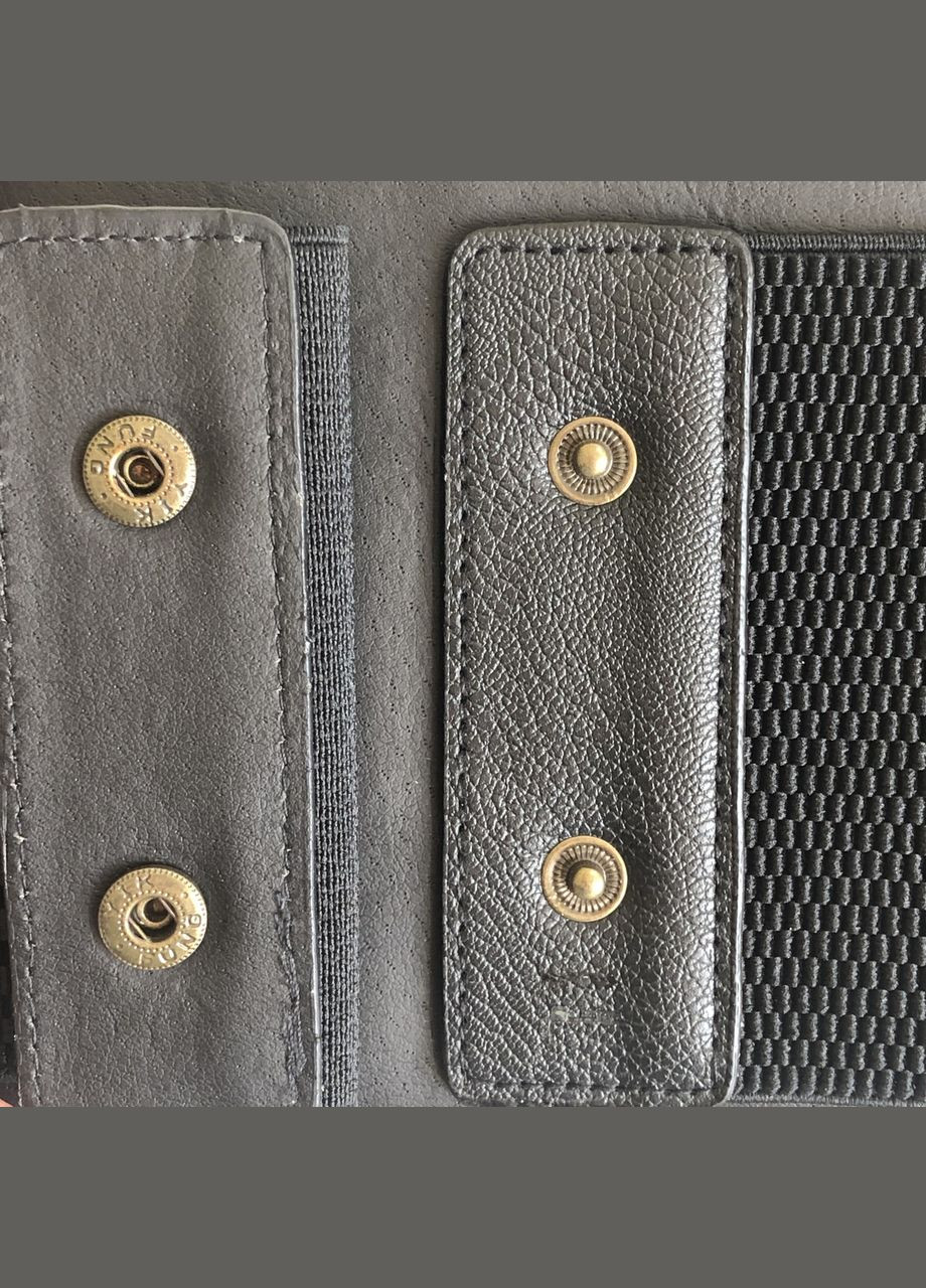 Широкий пояс-корсет ремінь ремінець поясок на шнурівці One Size чорний (16-7) No Brand (308999931)