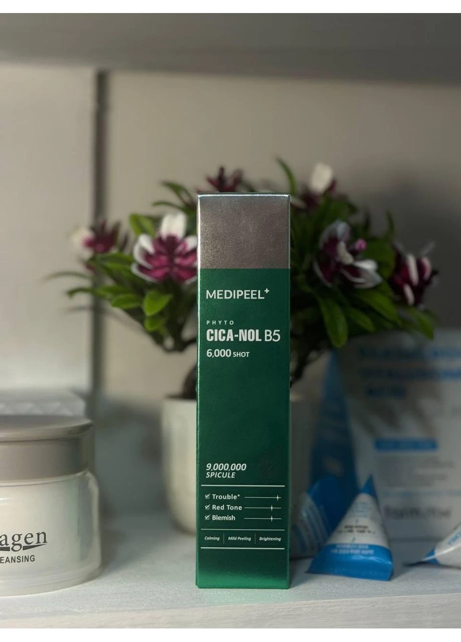 Пилинг-сыворотка для лица со спикулами и центеллой Phyto Cica Nol B5 6000 Shot Serum 50 мл Medi-Peel (378590495)