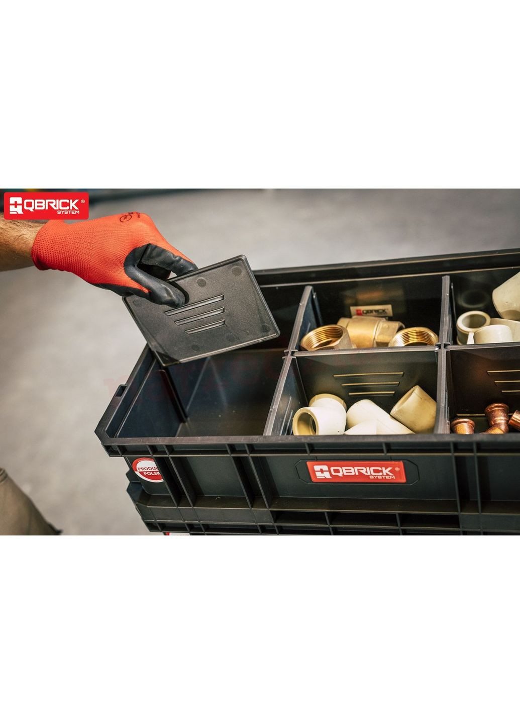 Набір ящиків для інструментів System PROMO SET I 6в1 (5901238252597) Qbrick (360399941)