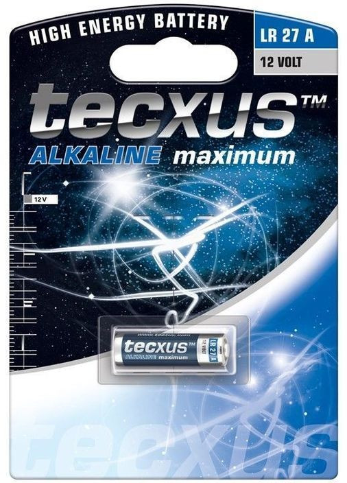 Батарейка AAAA LR27 1шт Alkaline 26mAh Tecxus (372845752)