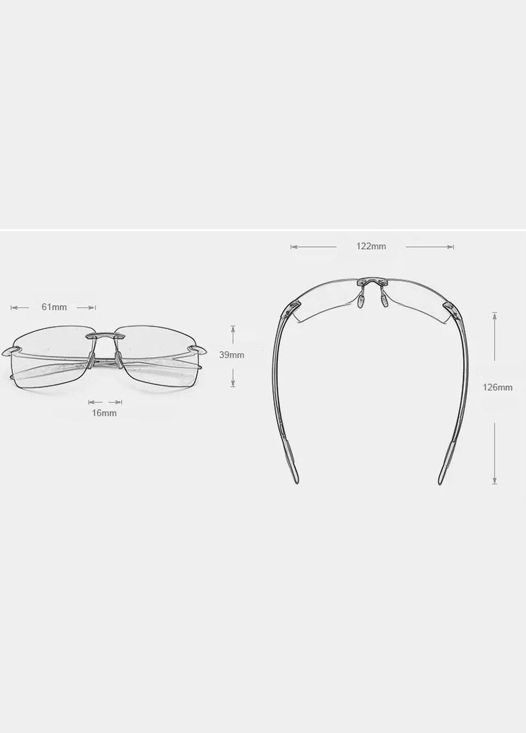 Мужские поляризационные солнцезащитные очки N7025 Blue KINGSEVEN (303110885)