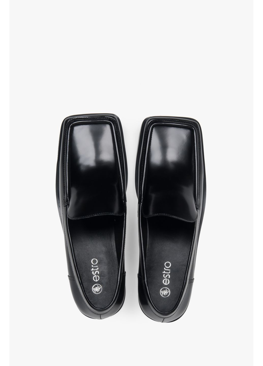Estro Лоферы, цвет черный черный з, украина — демисезон (367185819)