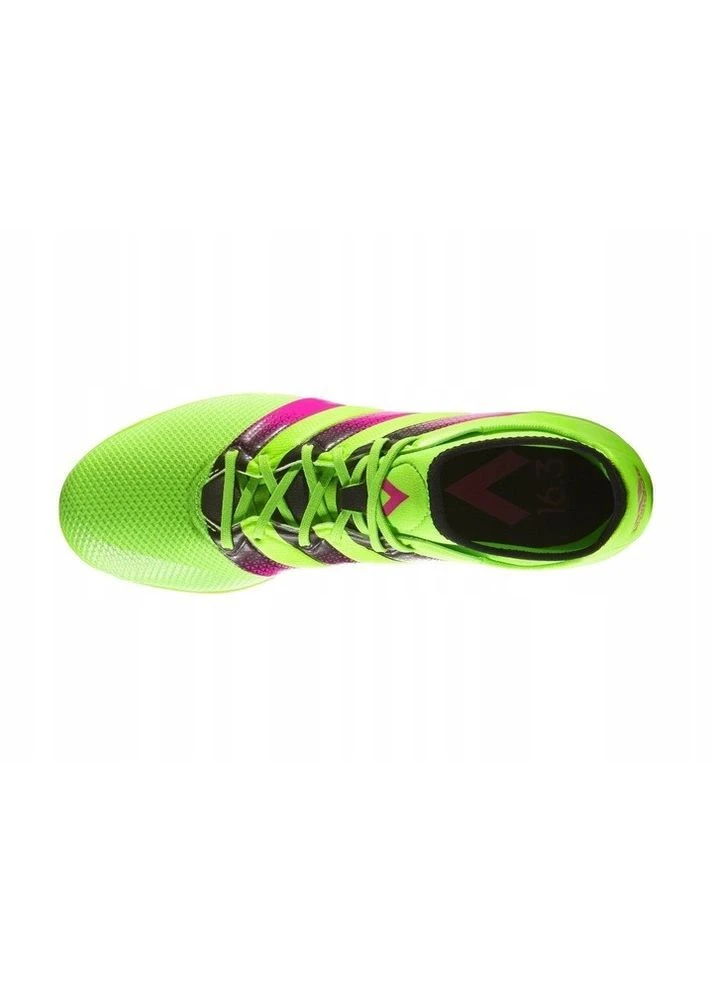 Салатові футзалки ace 16.3 firm ground indoor boots всесезон adidas