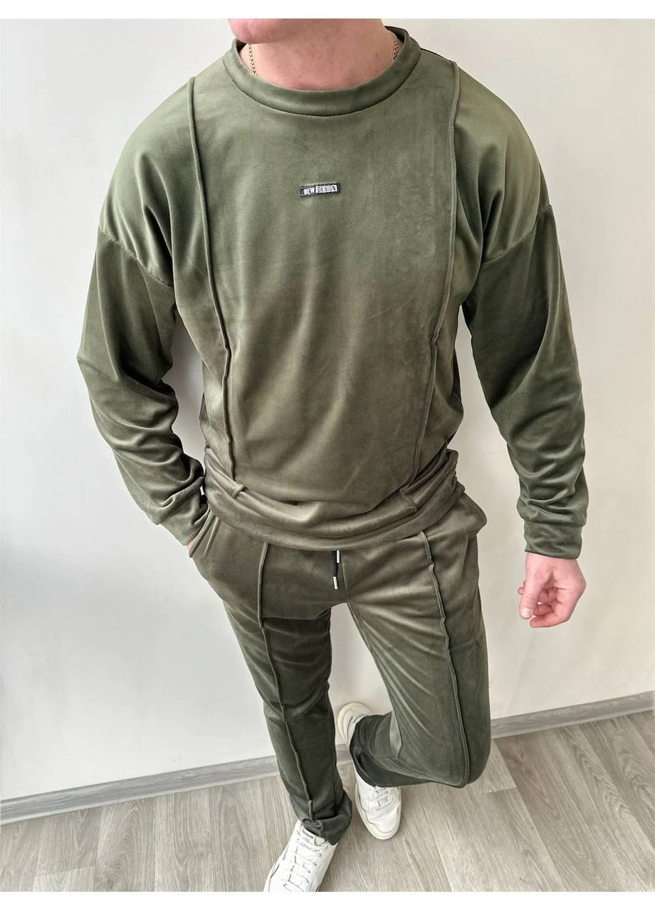 Чоловічий велюровий костюм No Brand (381391923)