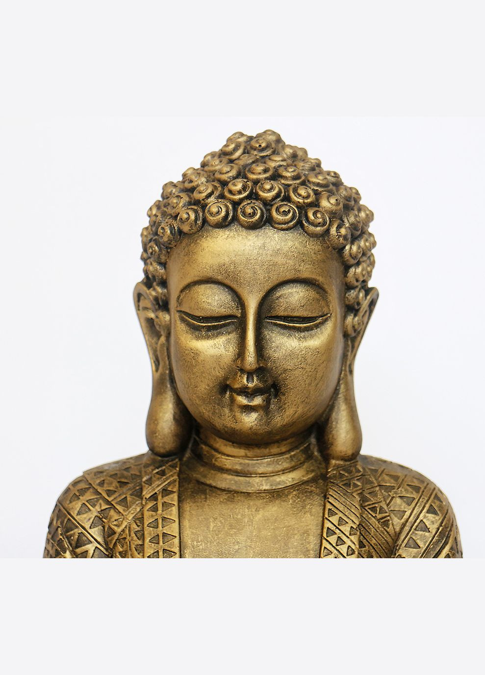 Статуэтка Будда полистоун h38 см (СП5112 бронза) Гранд Презент (283039034)