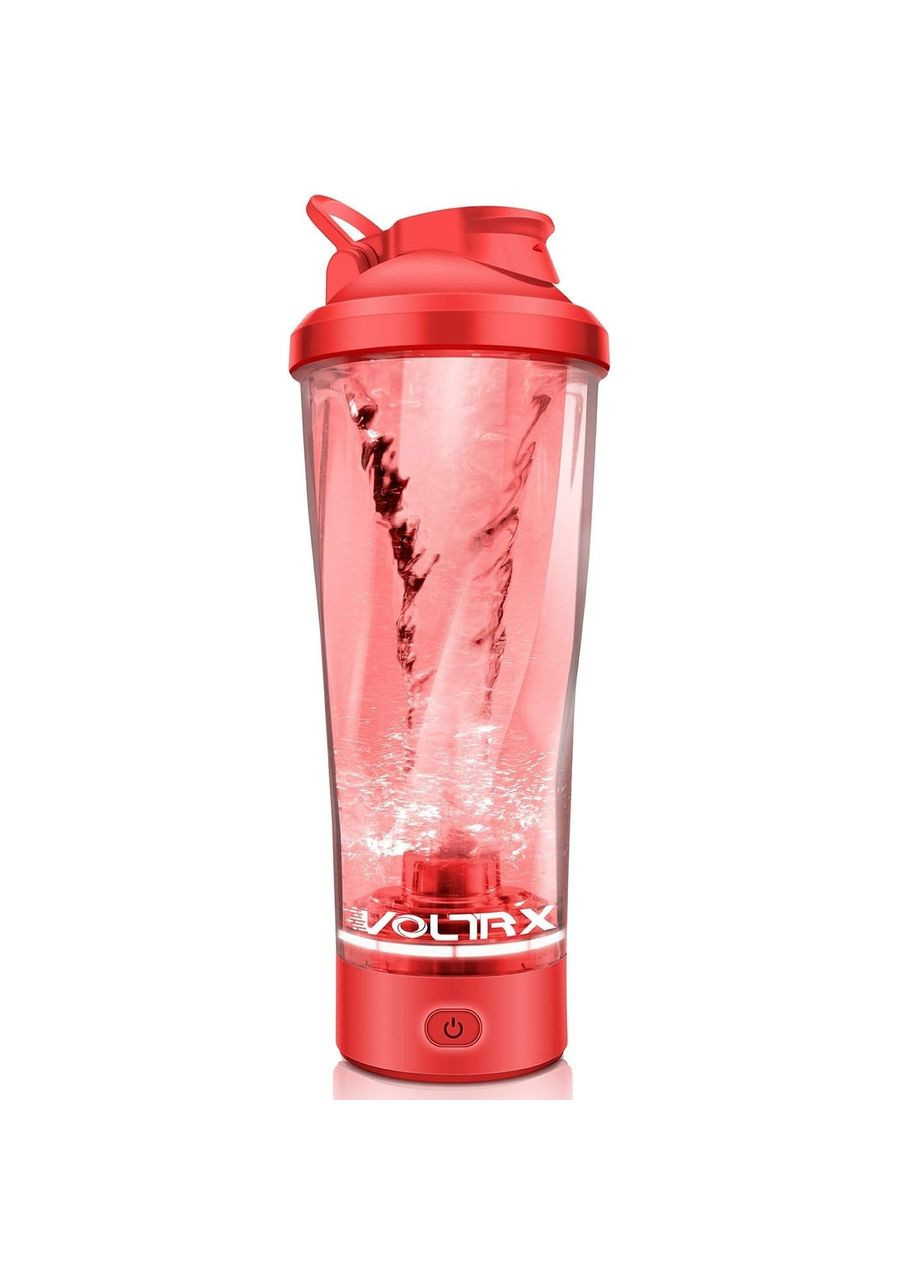 Шейкер спортивный электрический VOLTRX 600 мл. Tritan Red SmartShake VortexBoost (329440451)