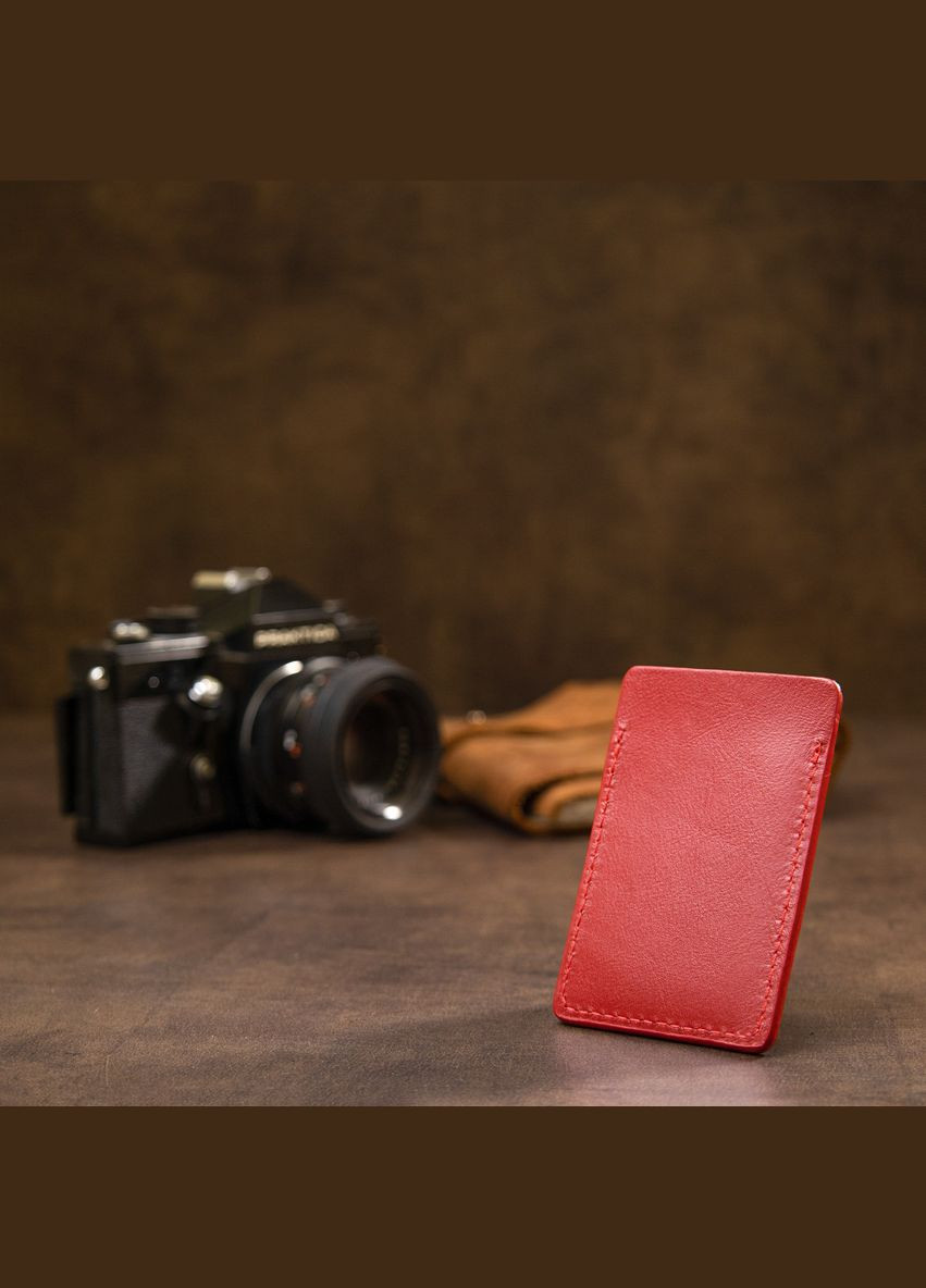 Винтажный кожаный картхолдер 11505 Grande Pelle (362418345)