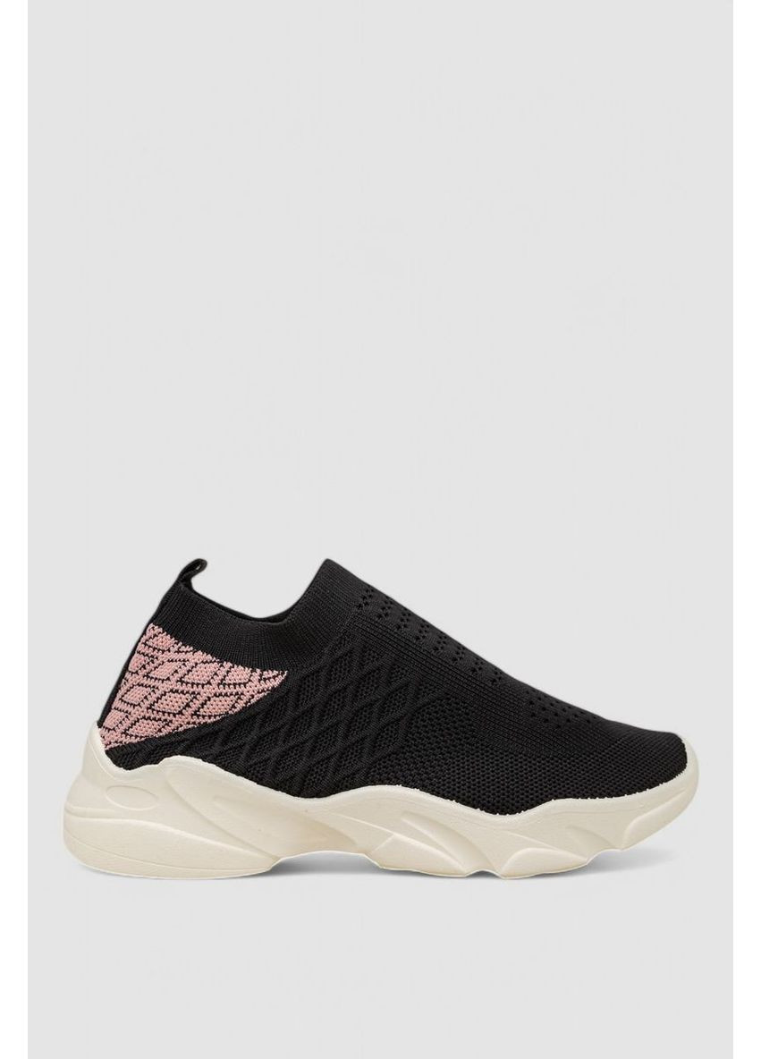 Слипоны женские текстильные,, 244R291C Ager чёрные всесезоны (369973227)