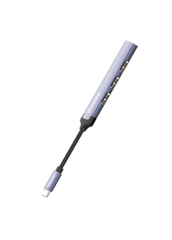 USB-хаб СolorWay USB Type-C 4-в-1 (CW-HUB04) Colorway (336957362)