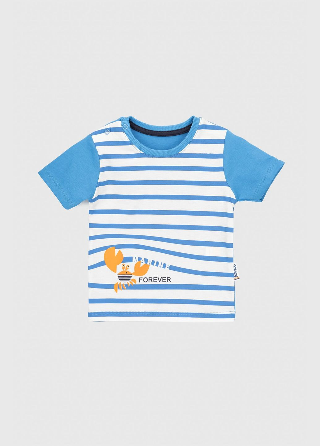 Синя літня футболка для хлопчика 7032 68 см (2000990423078s) shop (2000990423078) Baby Show