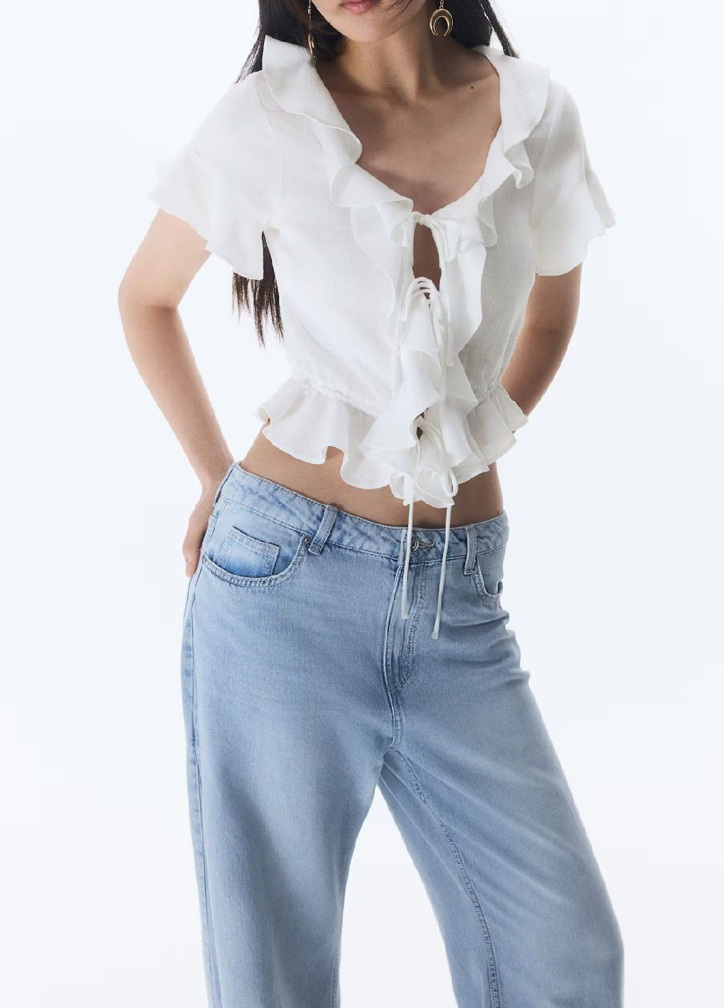 Біла блузка H&M