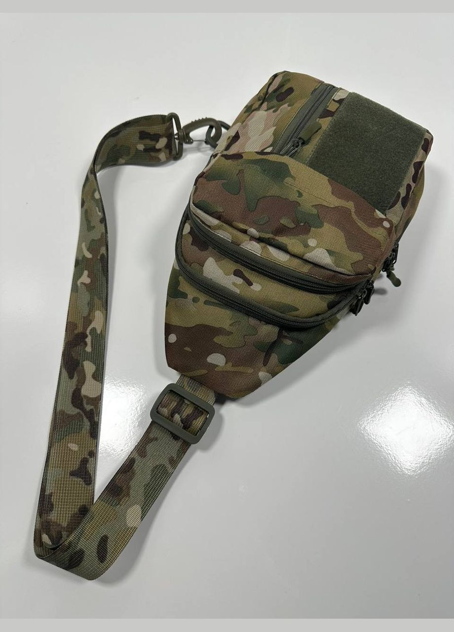 Сумка мессенджер через плечо мужская, мультикам, слинг, тактическая UA (338424004)