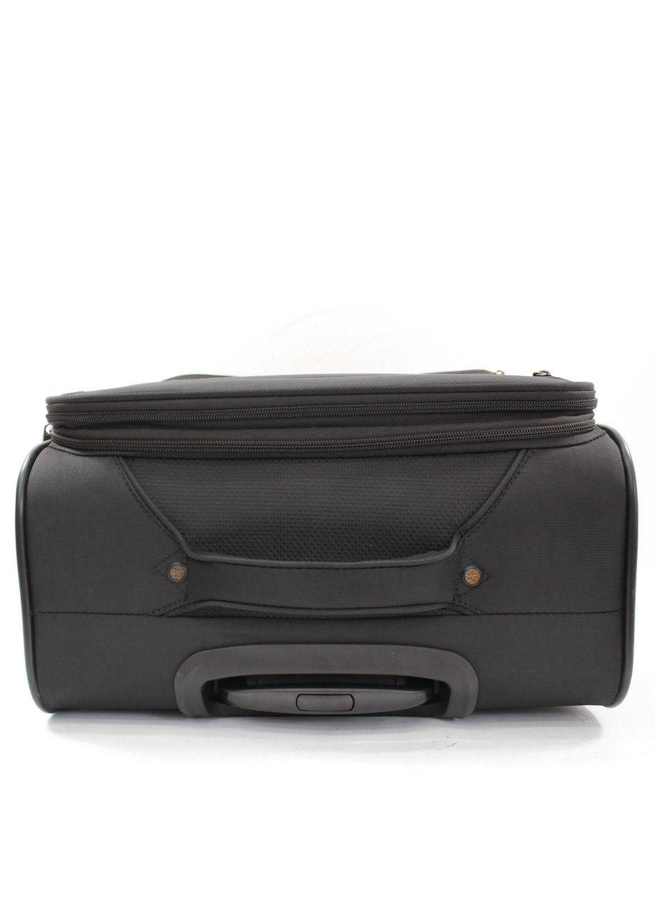 Чемодан средний M ткань чёрный 67х44х25(+5)см/78л/3.1кг/ 21505 Snowball (324801652)