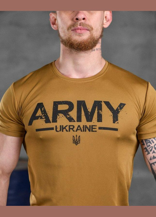 Тактична потовідвідна футболка Odin кайот Army 2XL No Brand (286380075)