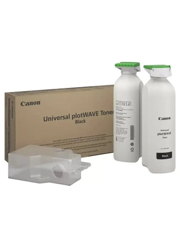 Тонер OCE PlotWave Universal, KIT 2*500г Black, +waste box (6696C001AA) Canon (401524867)