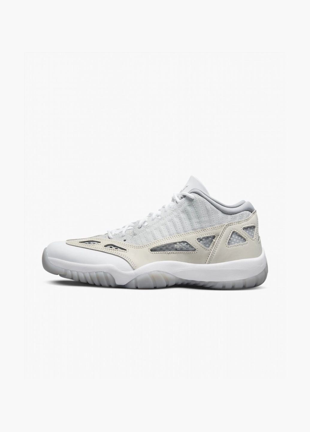 Бежевые кроссовки мужские 11 retro ie beige/grey 919712-102 Air Jordan