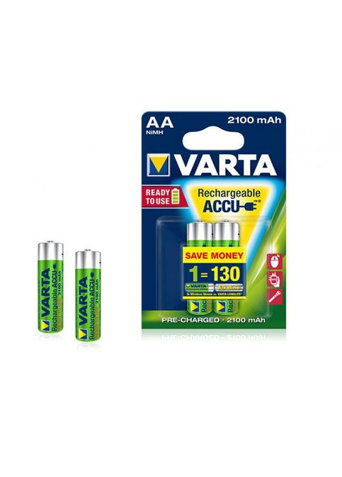Аккумулятор RECHARGEABLE ACCU AA 2100mAh BLI 2 NIMH R6 Varta (315664886)