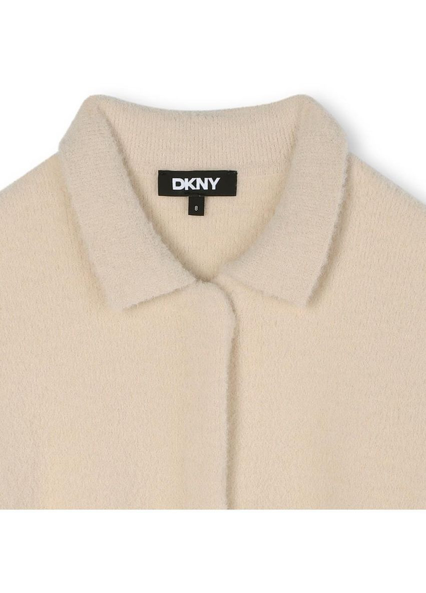 Кардиган з коміром, арт. 62387, в'язаний пухнастий, 9-10 років, 136 см DKNY (372126242)