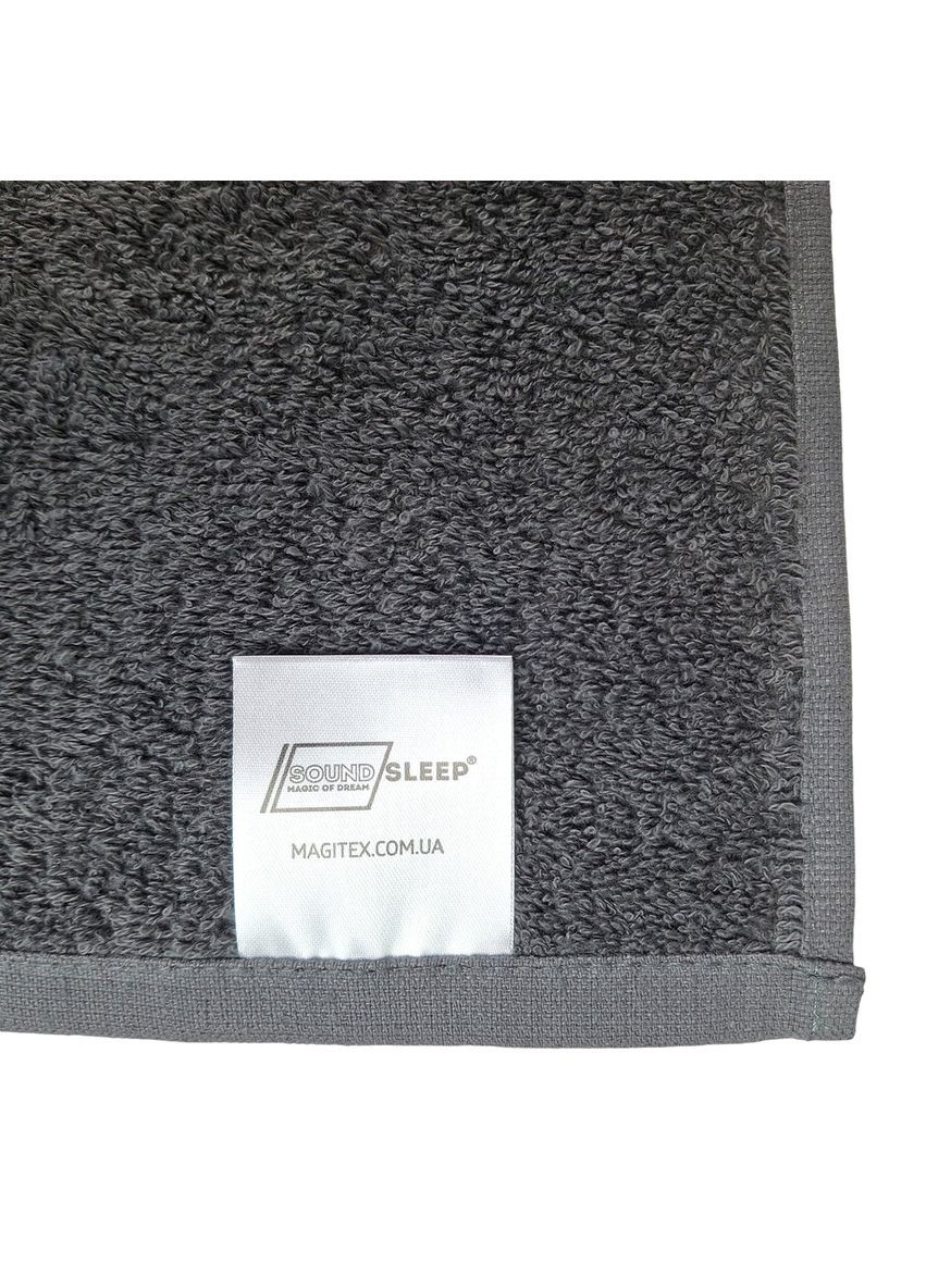 Полотенце Inspire махровое 500грм 50х90 см темносерое (2800004645409) SoundSleep серый