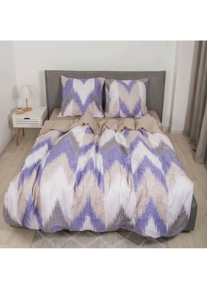 Постельное белье семейное Сатин Twill 644-S 210х143х2 см Viluta (336327993)