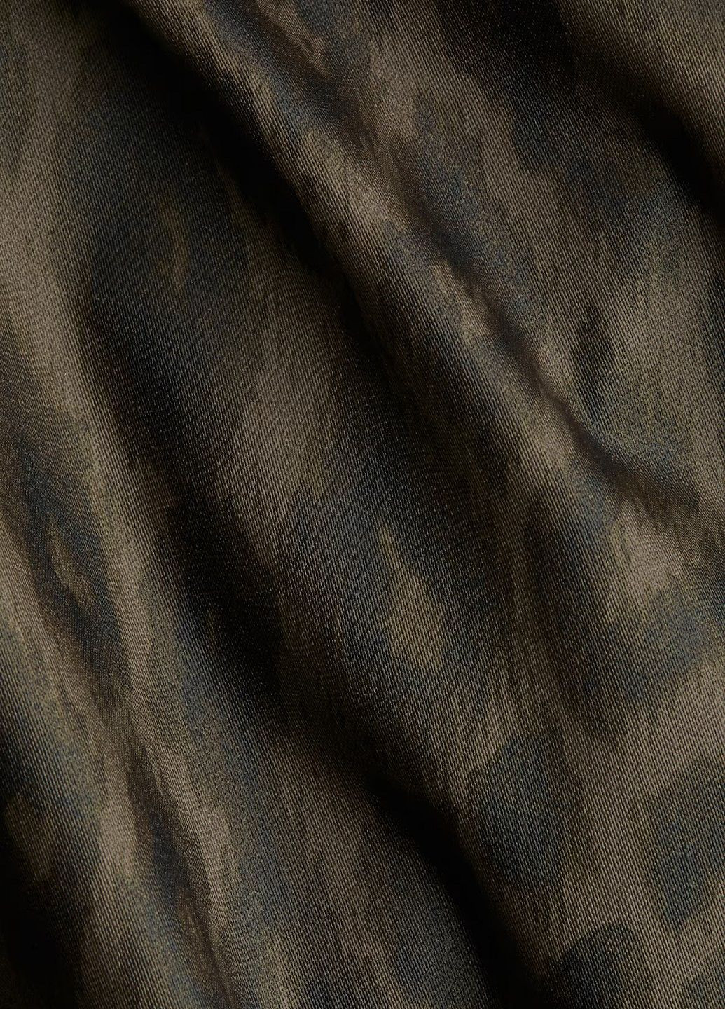 Оливковая (хаки) кэжуал леопардовая юбка H&M