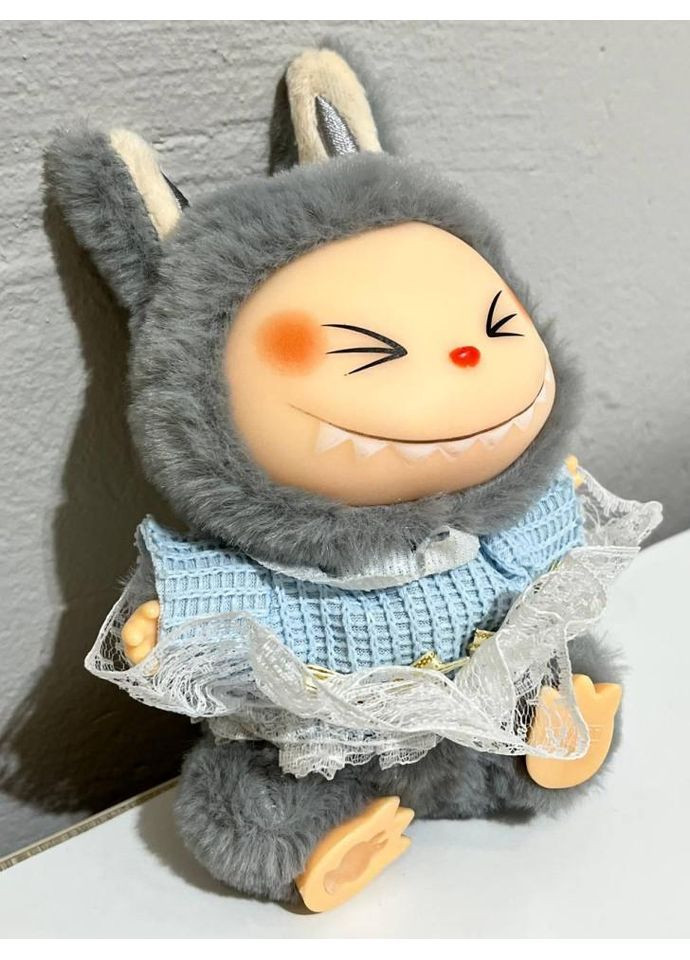 Дитяча м'яка іграшка-брелок The Monsters Labubu Labubu15 в асортименті No Brand (362570707)