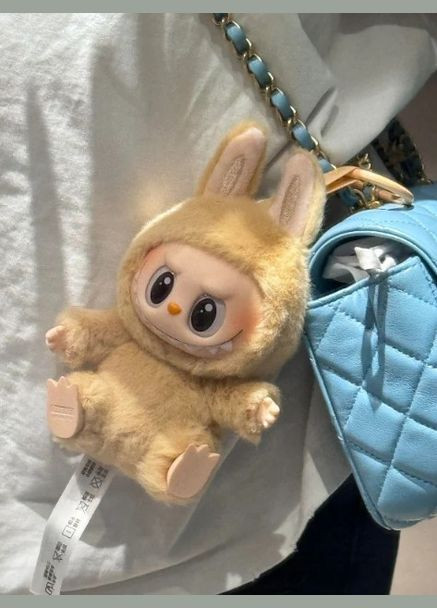 Плюшева іграшка-сюрприз брелок Labubu The Monsters have a seat 15 см (2104618546) No Brand (332614169)