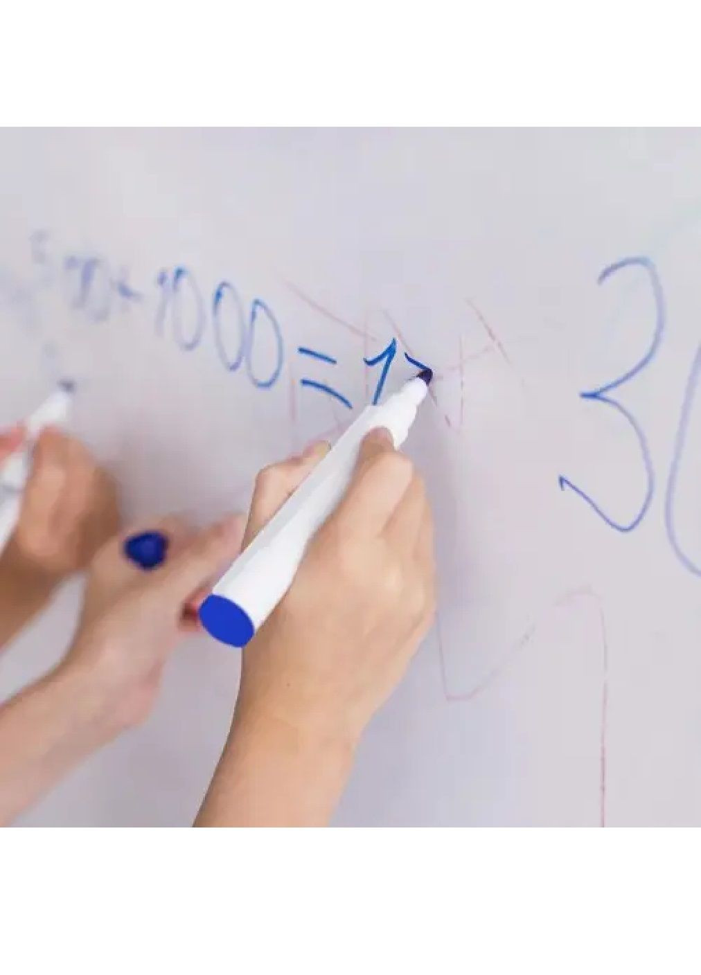 Маркерна магнітна дошка фліпчарт для записів з маркерами магнітами губкою для стирання написів 60х90 см (478027-Prob) Unbranded (301731445)