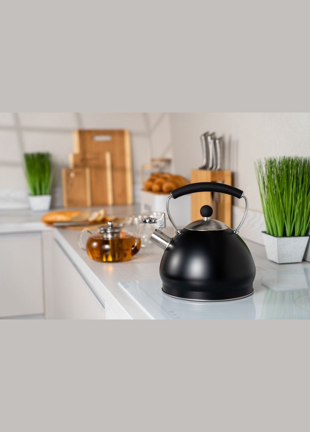 Чайник Black Mars, 3 л, черный, нержавеющая сталь. Ardesto (314779593)