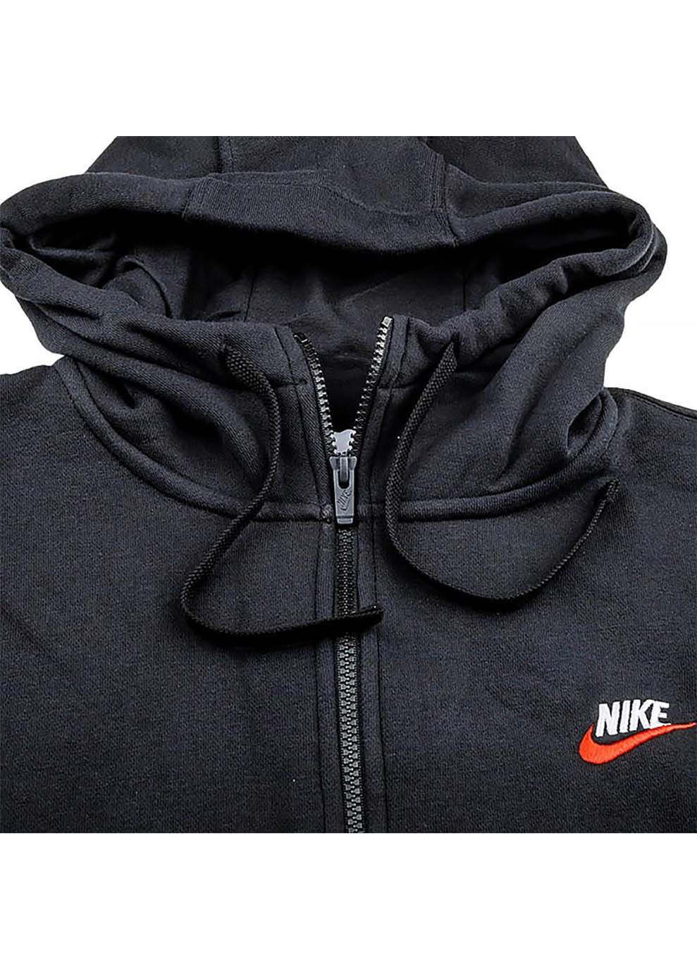 Чоловіча Толстовка M CLUB DT HOODIE FZ BB Чорний Nike (367588057)