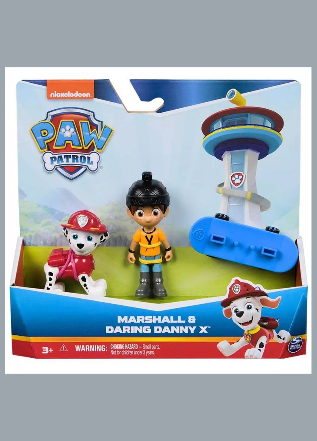 Набір фігурок Маршал та Сміливий Денні на скейті (SM17706/6070747) Paw Patrol (331163973)