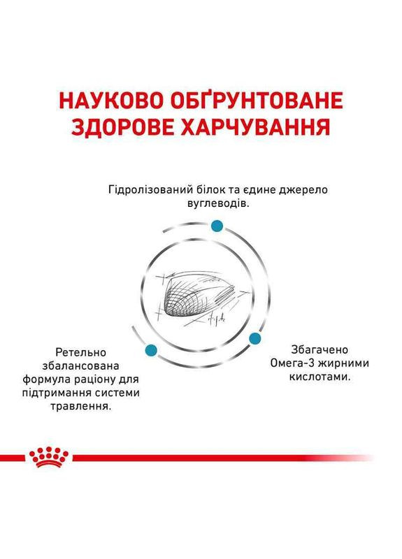 Сухий корм для котів Hypoallergenic 2.5 кг 3902025 Royal Canin (331561045)