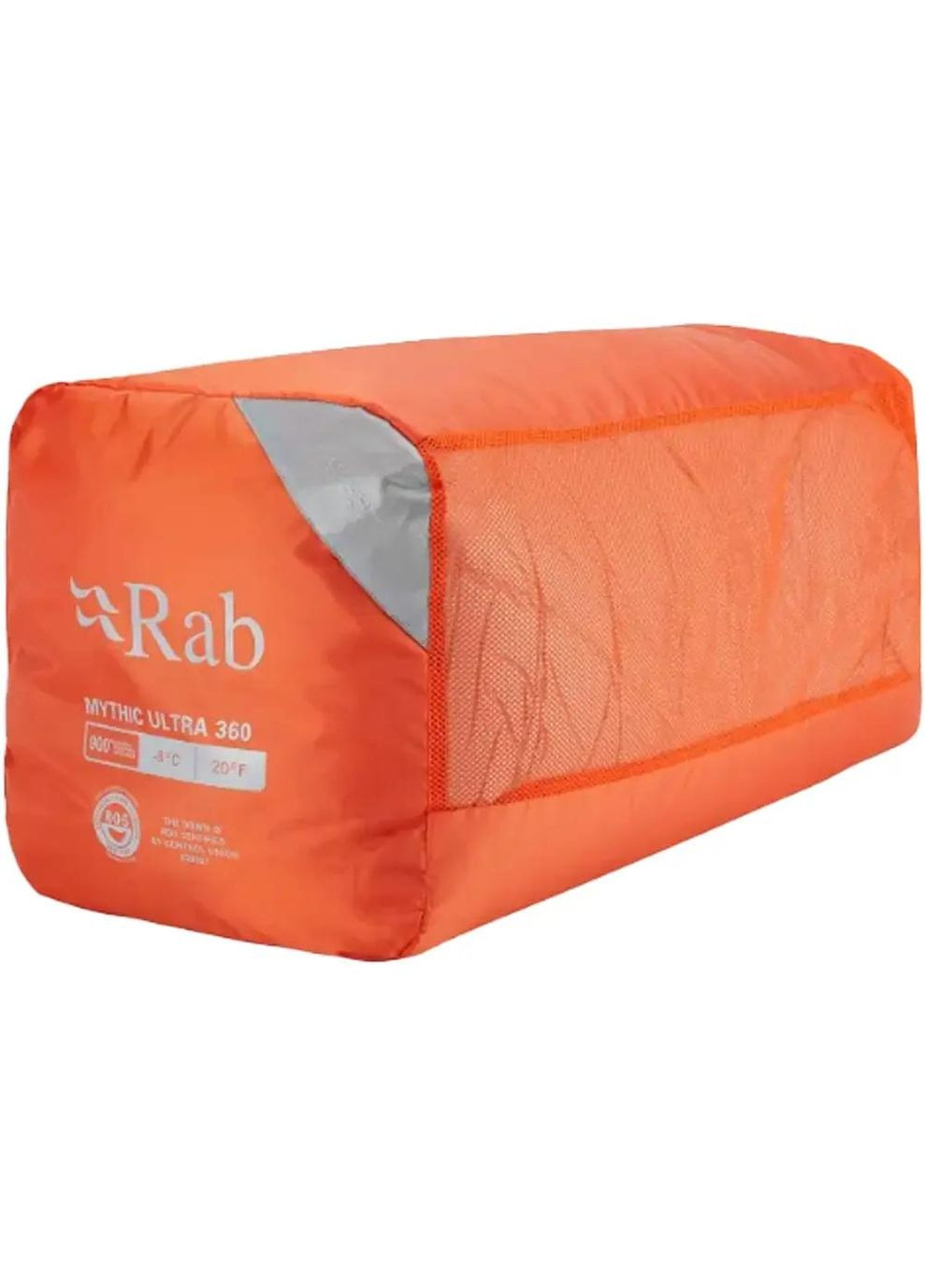 Спальный мешок Mythic Ultra 360 Long Left Zip Cloud/Graphene Rab (341540608)