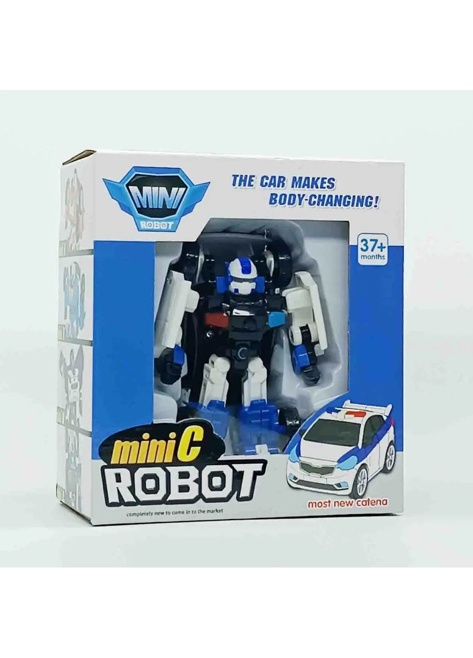 Робот Трансформер Тобот Мини C 12 см Синий Star Toys (371631563)