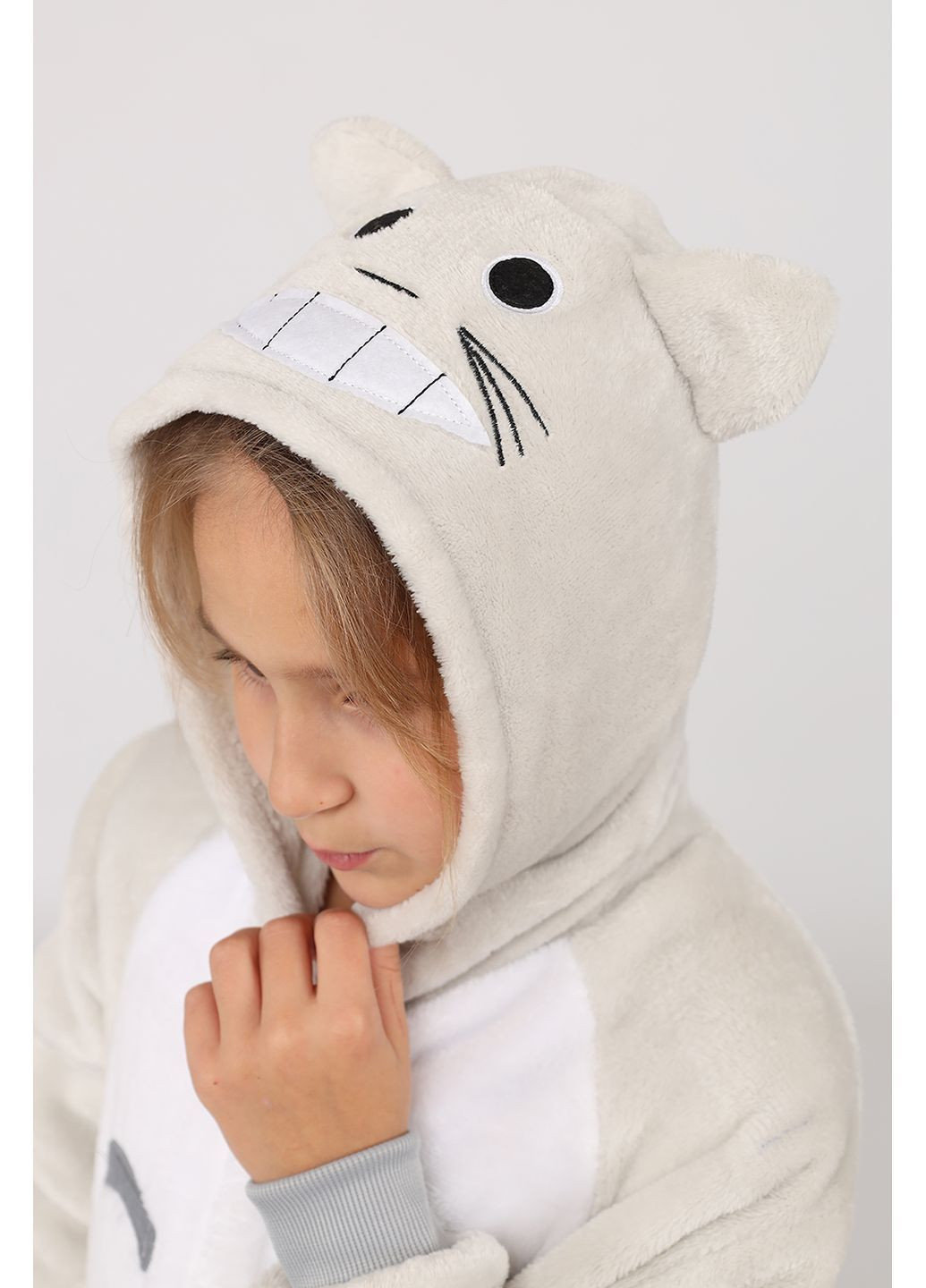 Кигуруми для девочки цвет светло-серый CB-00286074 No Brand (363237023)