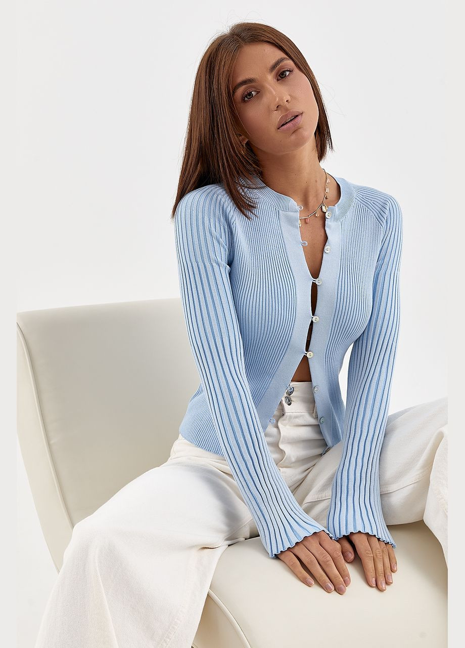 Кардиган у рубчик на гудзиках Lurex (344030178)