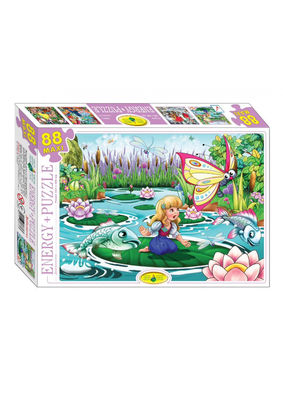 Дитячі Пазли Дюймовочка 83323 ЕГ-06 88 елементів ЕНЕРГІЯ ПЛЮС (368896008)