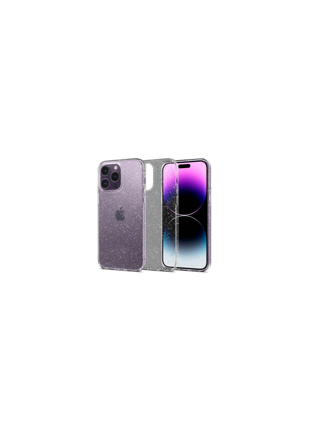 Чехол для мобильного телефона Apple iPhone 14 Pro Max Liquid Crystal Glitter, Crystal Quartz (ACS04810) Spigen apple iphone 14 pro max liquid crystal glitter, cr (275079311)