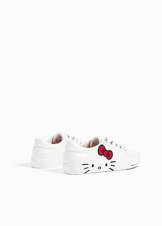 Белые демисезонные детские кроссовки для девочки 28 размер белые 2420003001 Zara